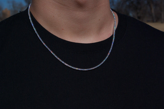 2mm Moissanite Tennis Chain